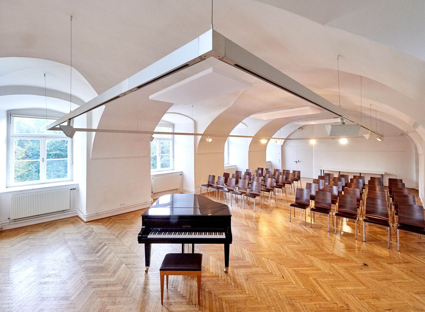 Veranstaltungssaal im Kunsthaus Horn